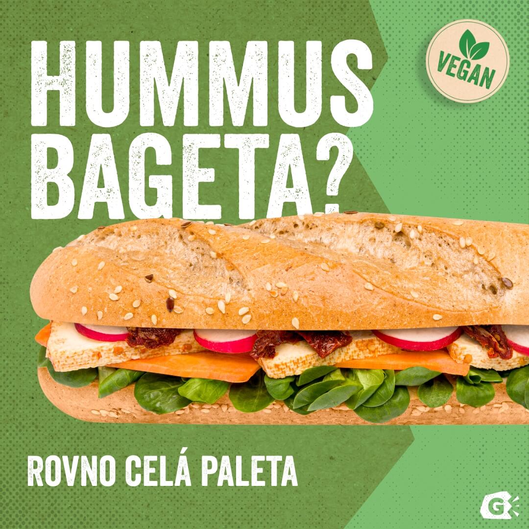 bagetka Hummus od Grotto